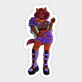 Clawdeen Wolf Sticker